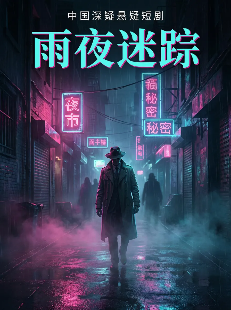 日韩精品 悬疑追踪短剧 - 雨夜迷踪海报